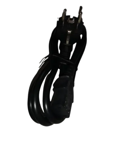 Kaltgeräte Anschlusskabel 1,5m mit EU Stecker / schwarz