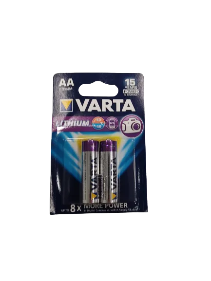 Professional Lithium Batterie 2-er Blister 1,5V AA 