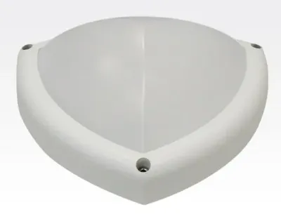 10W LED Wand/Deckenleuchte weiß dreieckig Tageslicht Weiß / 6000-6500K 450lm 230VAC IP65 120Grad — Bild 2