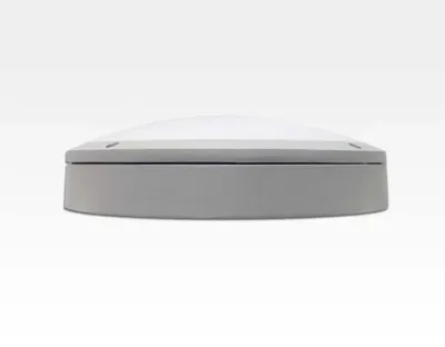 10W LED Wand/Deckenleuchte grau rund Tageslicht Weiß / 6000-6500K 450lm 230VAC IP54 120Grad — Bild 4