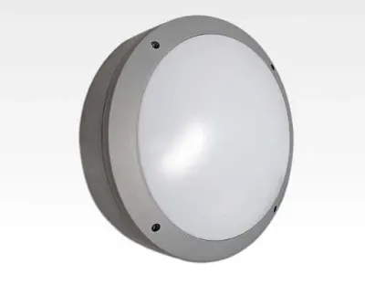 20W LED Wand/Deckenleuchte grau rund Tageslicht Weiß / 6000-6500K 900lm 230VAC IP65 120Grad — Bild 4