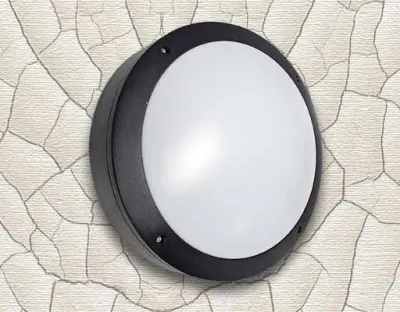 20W LED Wand/Deckenleuchte anthrazit rund Tageslicht Weiß / 6000-6500K 900lm 230VAC IP65 120Grad — Bild 2