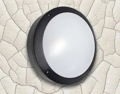 20W LED Wand/Deckenleuchte anthrazit rund Tageslicht Weiß / 6000-6500K 900lm 230VAC IP65 120Grad — Bild 3