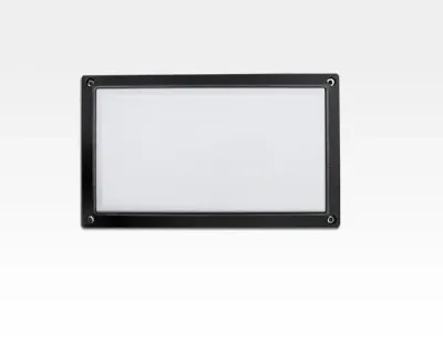 5W LED Wand/Deckenleuchte anthrazit rechteckig Tageslicht Weiß / 6000-6500K 225lm 230VAC IP54 120Grad — Bild 5