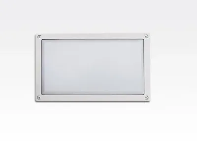 5W LED Wand/Deckenleuchte weiß rechteckig Tageslicht weiß / 6000-6500K 225lm 230VAC IP54 120Grad — Bild 5