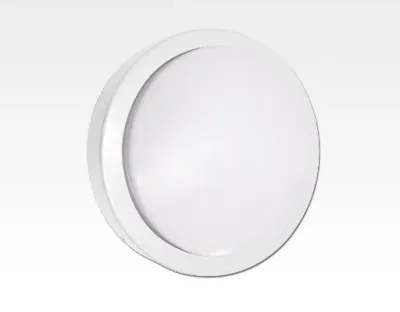 10W LED Wand/Deckenleuchte weiss rund Tageslicht Weiß / 6000-6500K 450lm 230VAC IP65 120Grad -Ausstellungsstück mit kleinen Schönheitsfehler — Bild 3