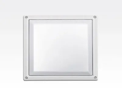 13W LED Wand/Deckenleuchte weiß quadratisch Tageslicht Weiß / 6000-6500K 560lm 230VAC IP54 120Grad — Bild 5