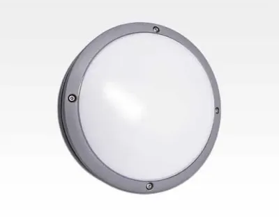 20W LED Wand/Deckenleuchte grau rund Tageslicht Weiß / 6000-6500K 900lm 230VAC IP54 120Grad — Bild 3