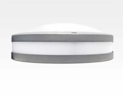 20W LED Wand/Deckenleuchte grau rund Tageslicht Weiß / 6000-6500K 900lm 230VAC IP54 120Grad — Bild 4