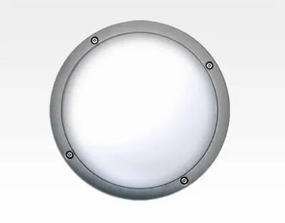 20W LED Wand/Deckenleuchte grau rund Tageslicht Weiß / 6000-6500K 900lm 230VAC IP54 120Grad -Ausstellungsstück mit kleinen Schönheitsfehlern — Bild 5