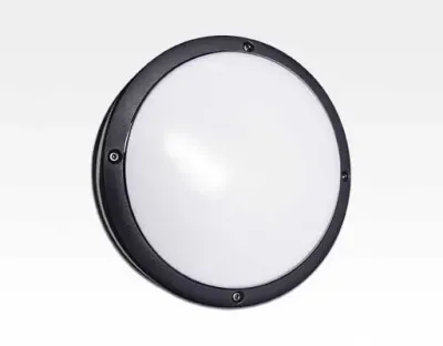 20W LED Wand/Deckenleuchte anthrazit rund Tageslicht Weiß / 6000-6500K 900lm 230VAC IP54 120Grad — Bild 3