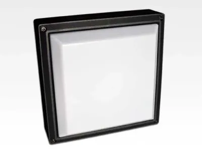 20W LED Wand/Deckenleuchte anthrazit quadr. Tageslicht Weiß / 6000-6500K 900lm 230VAC IP54 120Grad -Ausstellungsstück mit kleinen Schönheitsfehler — Bild 3