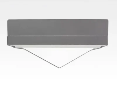 20W LED Wand/Deckenleuchte grau quadr. pyramide Tageslicht Weiß / 6000-6500K 900lm 230VAC IP54 120Grad — Bild 4