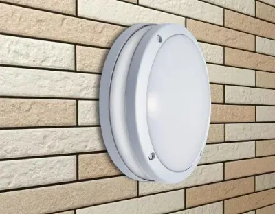20W LED Wand/Deckenleuchte weiß rund Tageslicht Weiß / 6000-6500K 900lm 230VAC IP54 120Grad -Ausstellungsstück mit kleinen Schönheitsfehler — Bild 2