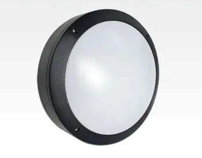 30W LED Wand/Deckenleuchte grau rund Tageslicht Weiß / 6000-6500K 1350lm 230VAC IP65 120Grad — Bild 3