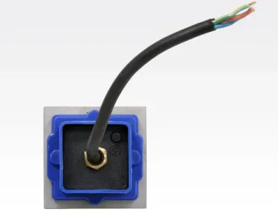 1,5W LED Boden-/Wand Einbauleuchte quadratisch Neutral Weiß / IP54 230VAC 70x70x54 -Ausstellungsstück mit kleinen Schönheitsfehler — Bild 5