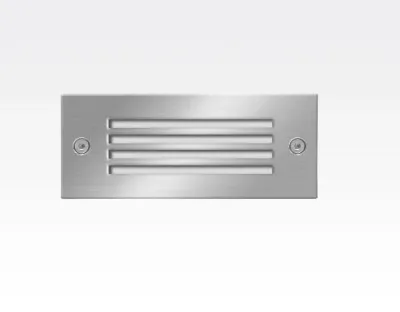 1,5W LED Boden-/Wand Einbauleuchte rechteckig Neutral Weiß / IP54 230VAC 110x45x54 — Bild 2