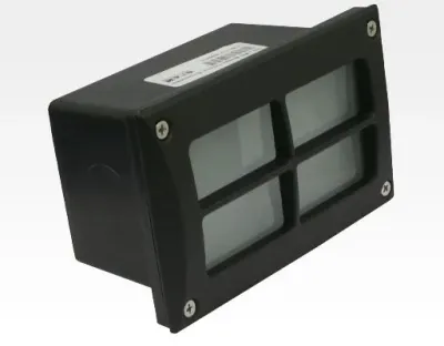 3W LED Boden-/Wand Einbauleuchte rechteckig neutral we / IP54 230VAC 167x107x67
