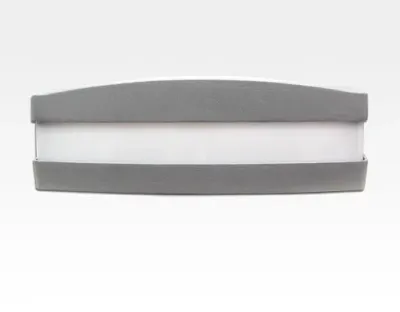 10W LED Wand/Deckenleuchte anthrazit rechteckig Warm Weiß  / 2700-3200K 450lm 230VAC IP54 120Grad — Bild 4