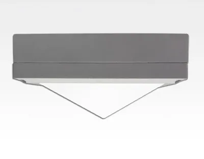 20W LED Wand/Deckenleuchte anthrazit quadr. pyr. Warm Weiß / 2700-3200K 900lm 230VAC IP54 120Grad — Bild 4