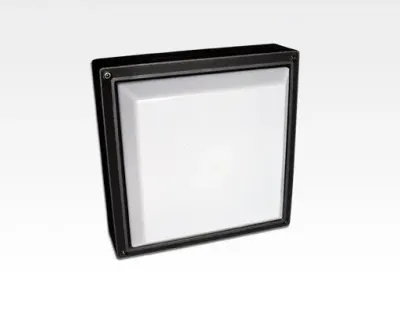 13W LED Wand/Deckenleuchte grau quadr. Warm Weiß / 2700-3200K 560lm 230VAC IP54 120Grad -Ausstellungsstück mit kleinen Schönheitsfehler — Bild 3