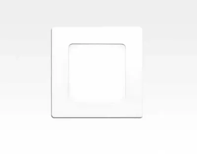 6W LED Aufbauleuchte weiß quadratisch dimmbar Neutral Weiß / 4200-4700K 480lm 230VAC IP40 110Grad — Bild 2