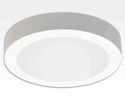 18W LED Aufbauleuchte weiß rund dimmbar Neutral Weiß / 4200-4700K 1530lm 230VAC IP40 110Grad