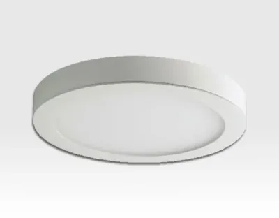 14W LED Aufbau Paneelleuchte weiß rund Neutral Weiß / 4000-4500K 1055lm 230VAC 100Grad