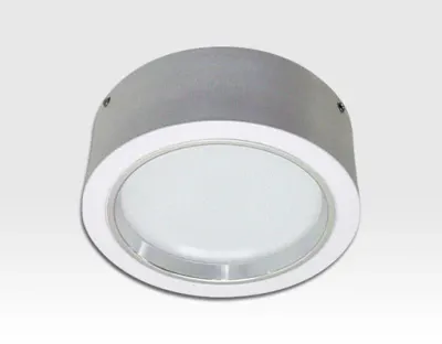 24W LED Aufbau Downlight weiß rund Warm Weiß / 2800-3300K 1730lm 230VAC 97Grad — Bild 1