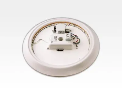 18W LED Wand/Deckenleuchte weiß rund Warm Weiß Bewegungssensor / 2800-3300K 1150lm 230VAC 120Grad — Bild 7