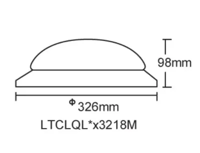 18W LED Wand/Deckenleuchte weiß rund Warm Weiß Bewegungssensor / 2800-3300K 1150lm 230VAC 120Grad — Bild 11
