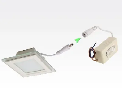 6W LED Einbau Downlight weiß quadratisch dimmbar Neutral Weiß / 4200-4700K 480lm 230VAC IP44 110Grad — Bild 7