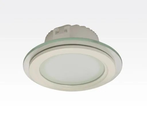 12W LED Einbau Downlight weiß rund dimmbar Neutral Weiß / 4200-4700K 1150lm 230VAC IP44 110Grad -Ausstellungsstück mit kleinen Schönheitsfehlern