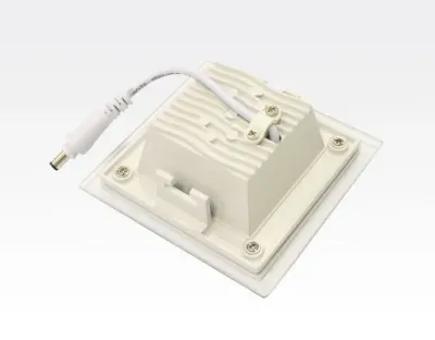12W LED Einbau Downlight weiß quadratisch dimmbar Neutral Weiß / 4200-4700K 1150lm 230VAC IP44 110Grad — Bild 5
