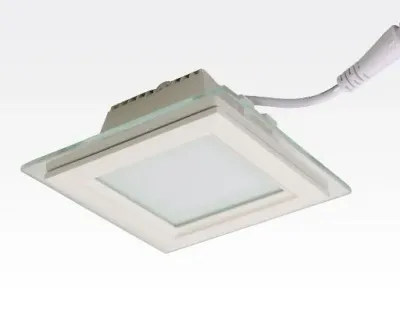 18W LED Einbau Downlight weiß quadratisch dimmbar Warm Weiß / 2700-3200K 1408lm 230VAC IP44 110Grad-Ausstellungsstück mit kleinen Schönheitsfehlern — Bild 4