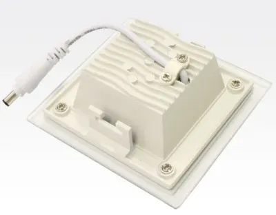 18W LED Einbau Downlight weiß quadratisch dimmbar Warm Weiß / 2700-3200K 1408lm 230VAC IP44 110Grad-Ausstellungsstück mit kleinen Schönheitsfehlern — Bild 5