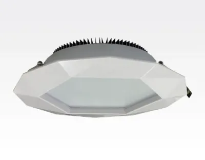 24W LED Einbau Downlight weiß dimmbar Neutral Weiß / 4000-4500K 2400lm 230VAC IP43 120Grad