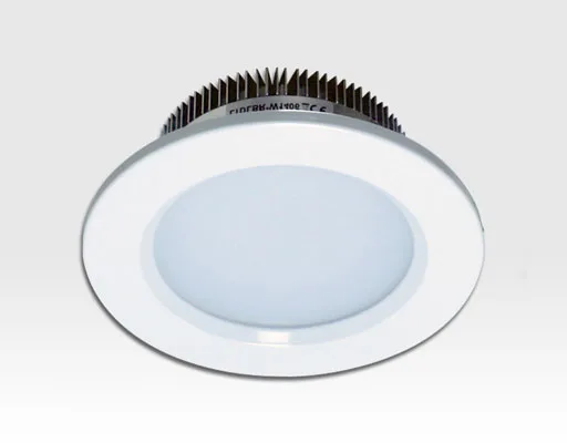 6W LED Einbau Downlight weiß rund dimmbar Warm Weiss / 2700-3200K 504lm 230VAC 120Grad