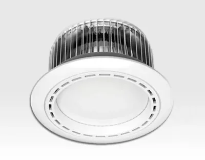 15W LED Einbau Downlight weiß rund dimmbar Warm Weiss / 2700-3200K 1350lm 230VAC 120Grad — Bild 1