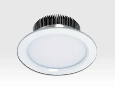 12W LED Einbau Downlight weiß rund dimmbar Warm Weiss / 2700-3200k 1200lm 230VAC IP43 120Grad