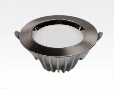5W LED Einbau Downlight Edelstahl gebürstet rund dim.NeutralWeiß / 4000-4500K 320lm 230VAC IP40 120Grad — Bild 4