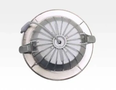 15W LED Einbau Downlight Edelstahl gebürstet rund dim. Warm Weiß / 2800-3300K 1100lm 230VAC IP40 120Grad -Ausstellungsstück mit kleinen Schönheitsfehlern — Bild 6