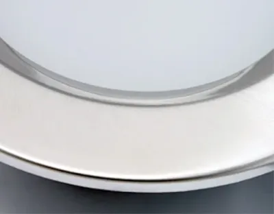 3W LED Einbau Downlight Aluminium gebürstet rund Warm Weiß / 2500-3300K 240lm 12-24VAC/DC 120Grad — Bild 3