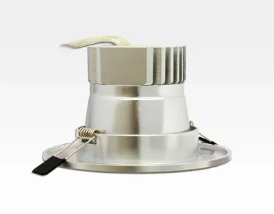 6W LED Einbau Downlight Aluminium gebürstet rund Warm Weiß / 2500-3300K 480lm 230VAC 120Grad — Bild 4