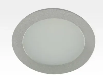 20W LED Einbau Downlight silber rund Warm Weiß / 2500-3300K 1600lm 230VAC 120Grad