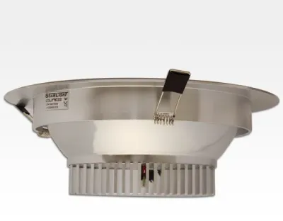 20W LED Einbau Downlight Aluminium gebürstet rund Warm Weiss / 2500-3300K 1600lm 230VAC 120Grad — Bild 4