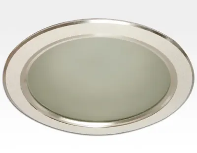 20W LED Einbau Downlight Aluminium gebürstet rund Warm Weiss / 2500-3300K 1600lm 230VAC 120Grad — Bild 1