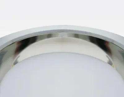 20W LED Einbau Downlight silber rund Warm Weiß / 2800-3000K 1500lm 230VAC IP44 120Grad — Bild 3