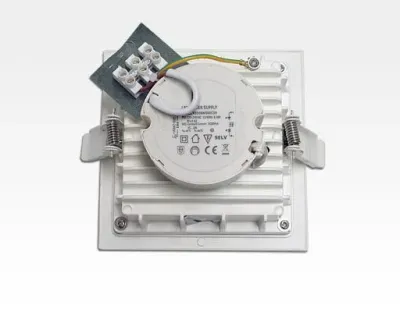 8W LED Einbau Downlight weiß quadratisch Neutral Weiß / 4000-4500K 480lm 230VAC IP44 120Grad — Bild 4