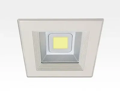 20W LED Einbau Downlight weiß quadratisch Neutral Weiß / 4000-4500K 1200lm 230VAC IP44 120Grad — Bild 1